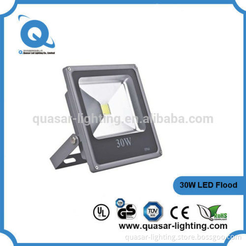 120 beam angle 30w led 100-277vac flood light